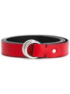 Golden Goose Deluxe Brand - Buckled Belt - Women - Leather - One Size, Red, Leather