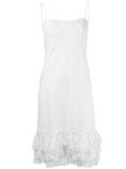 Dosa Slip Dress, Women's, Size: 2, White, Cotton