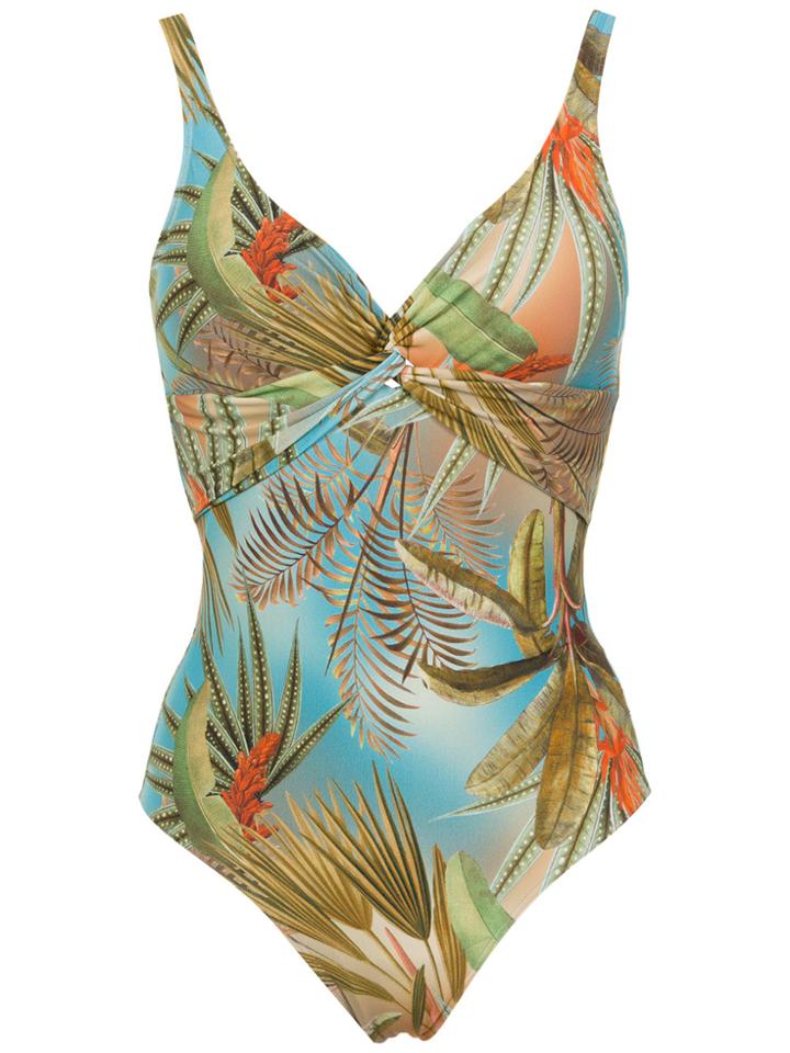Lygia & Nanny Maillot Adriana Estampado - Blue