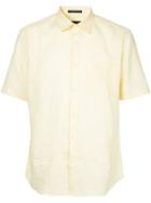 D'urban Short Sleeve Shirt - Yellow & Orange