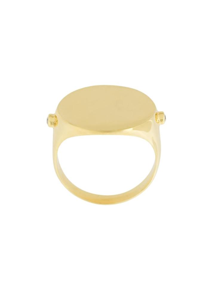 Maria Black Playgirl Diamond Ring - Metallic