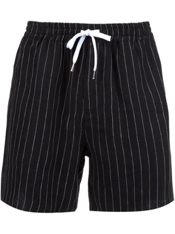 Second/layer Pinstripe Shorts