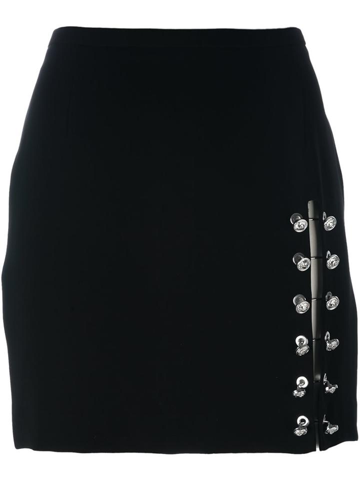 Versus Studded Detail Fitted Skirt