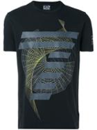 Emporio Armani - Graphic Printed T-shirt - Men - Cotton - Xl, Black, Cotton