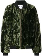 Act N&deg;1 Quilted Bomber Jacket - Green