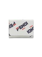Fendi Fendi Mania Micro Trifold Wallet - White