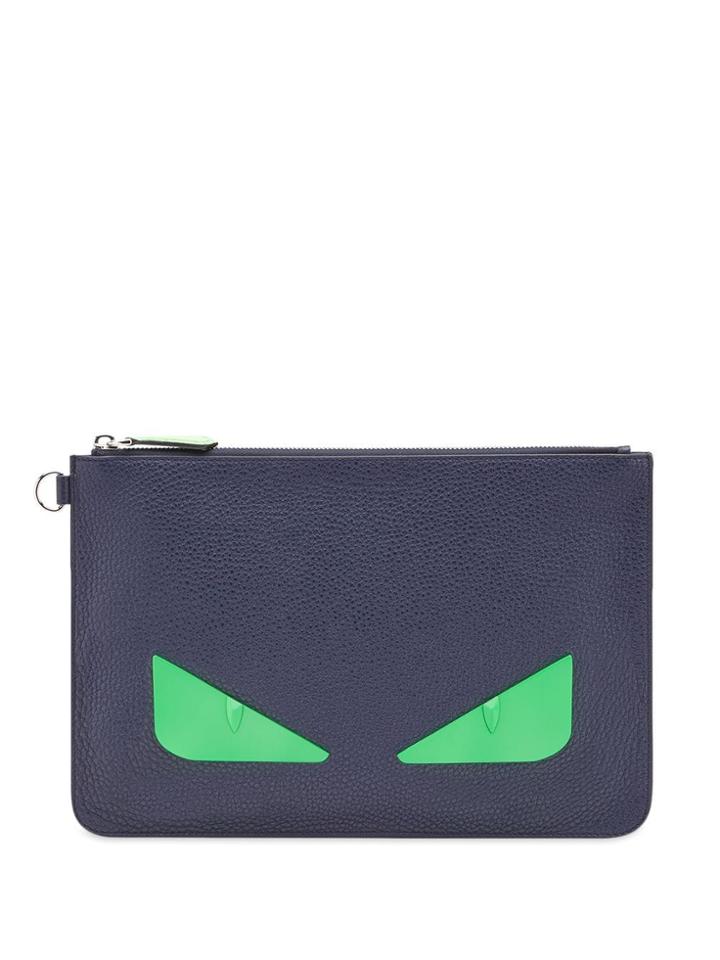 Fendi Bag Bug Pouch - Blue