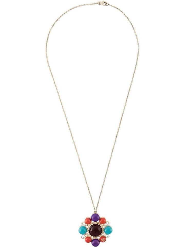 Chanel Pre-owned Beaded Pendant - Multicolour