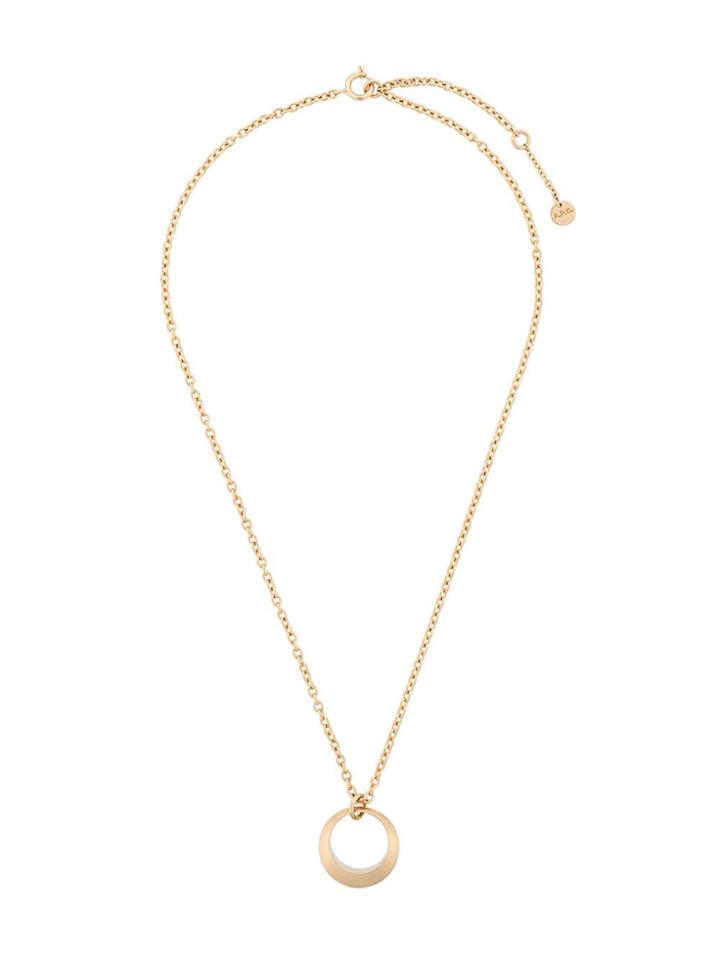 A.p.c. Hoop Necklace - Gold