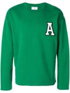 Ami Alexandre Mattiussi A Patch Sweatshirt - Green