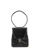 Cherevichkiotvichki Wrist Strap Mini Bag - Black