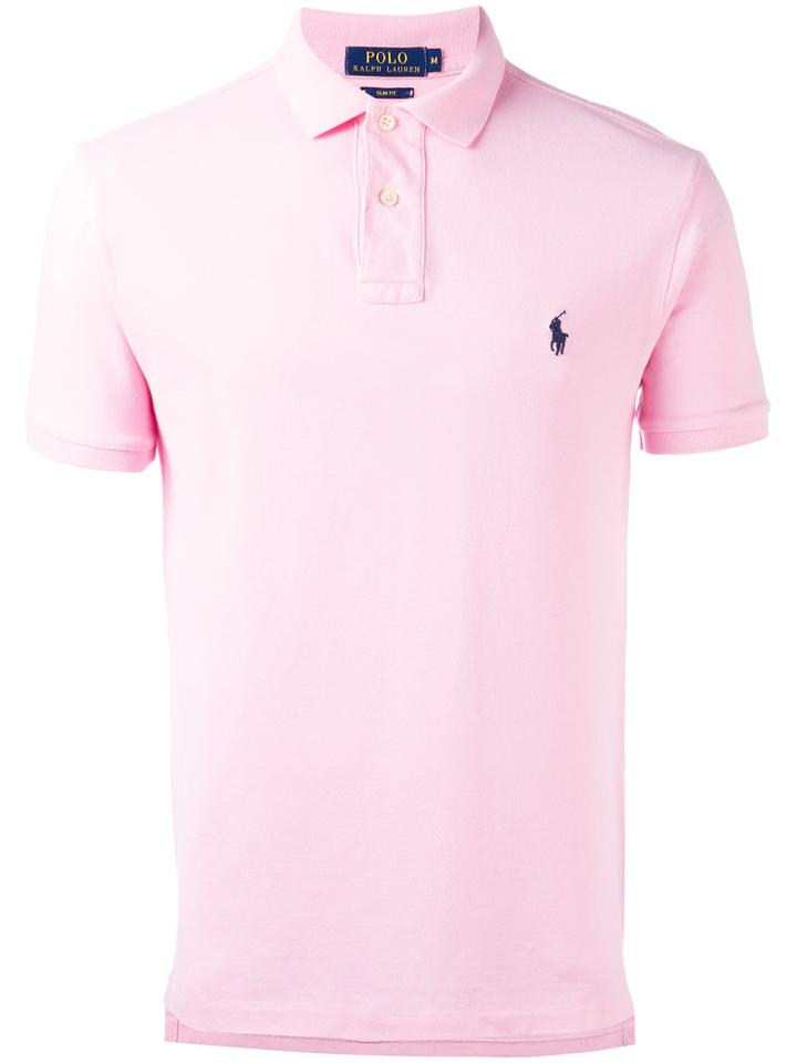 Polo Ralph Lauren Classic Polo Shirt, Size: Small, Pink/purple, Cotton