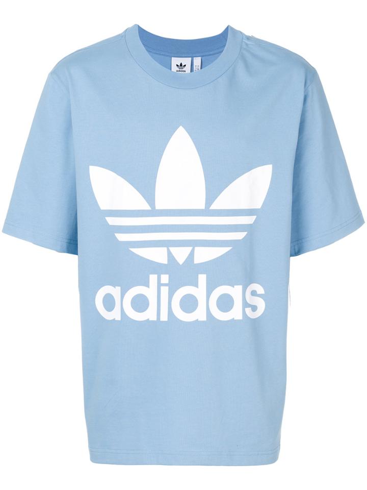 Adidas Adidas Originals Trefoil T-shirt - Blue