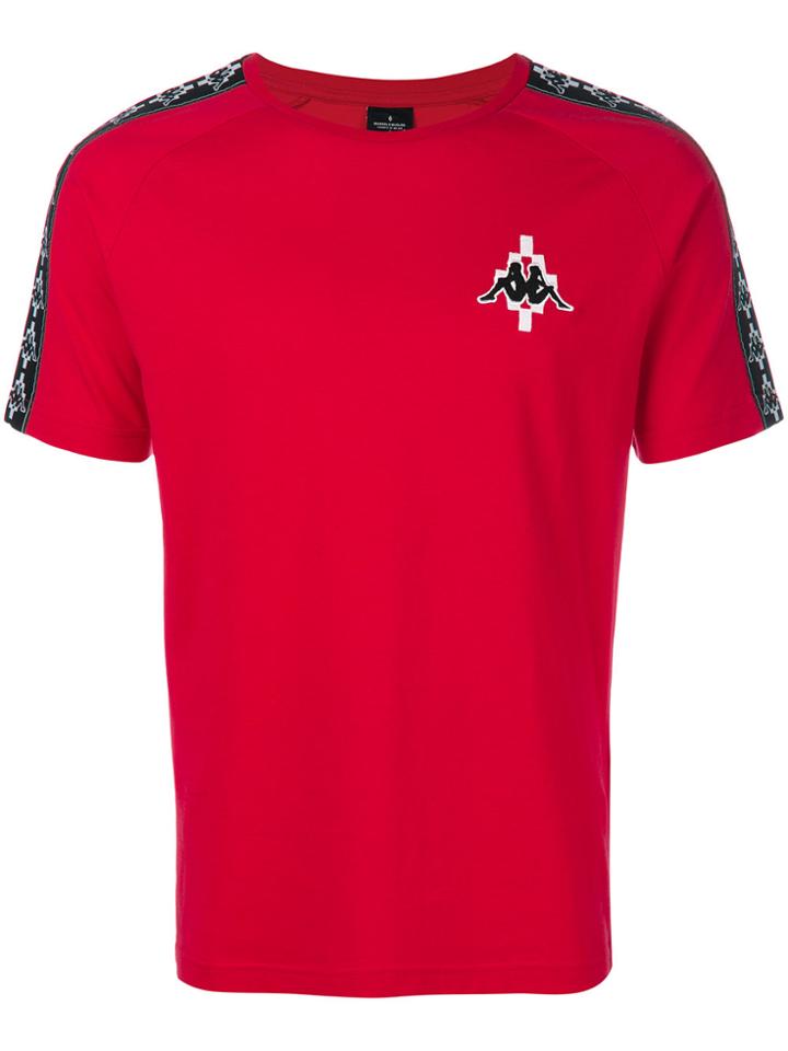 Marcelo Burlon County Of Milan Marcelo Burlon X Kappa T-shirt - Red