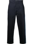 Raf Simons Vertical Panel Loose-fit Jeans - Blue