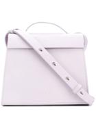 Aesther Ekme Mini Triangle Crossbody Bag - Purple