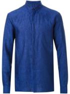 Haider Ackermann Concealed Fastening Shirt - Blue