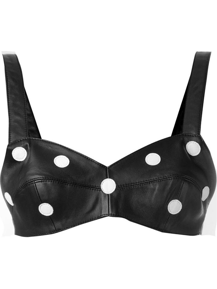 Jeremy Scott Dotted Bandeau Top