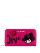 Love Moschino 'love' Wallet - Pink