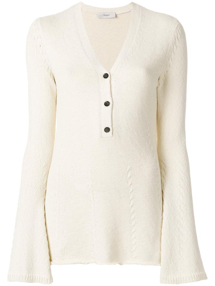 Pringle Of Scotland Flared Sleeve Top - Unavailable