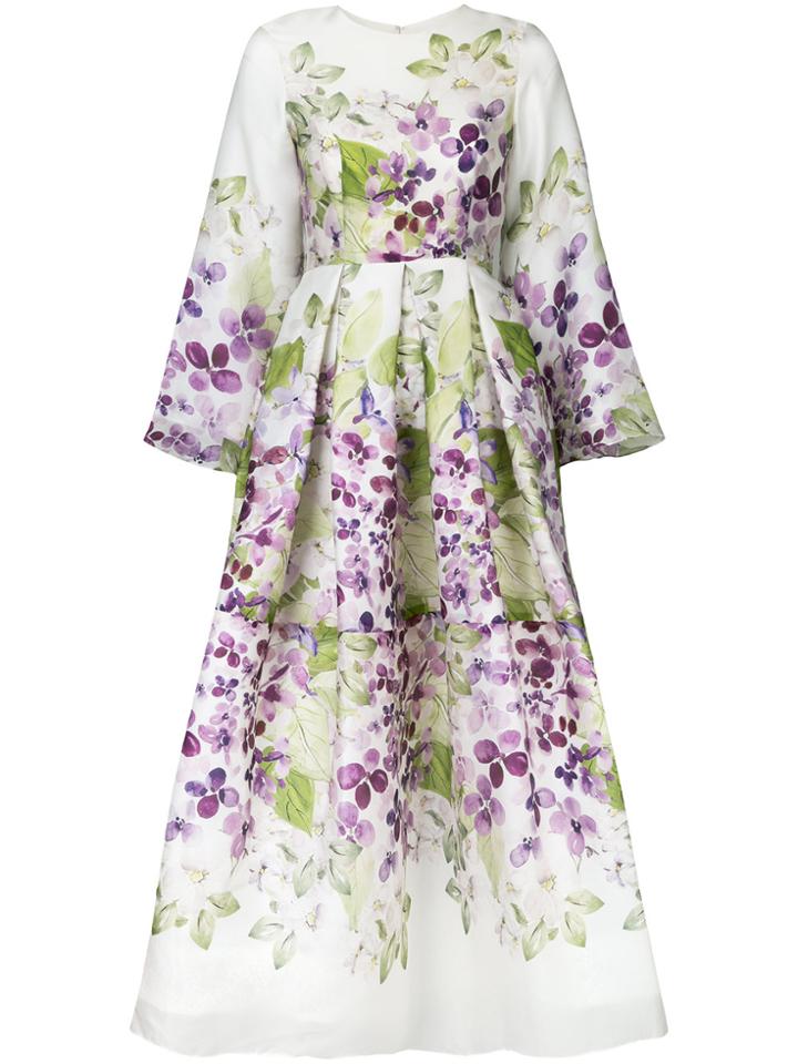 Bambah Iris Maxi Gown - White