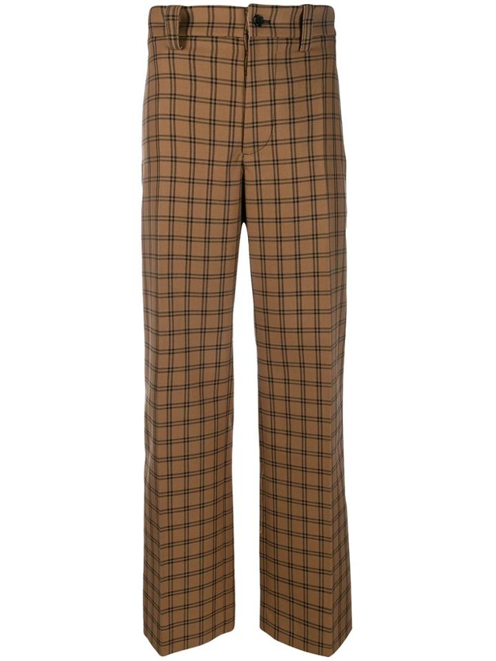Marni High-waisted Palazzo Trousers - Neutrals