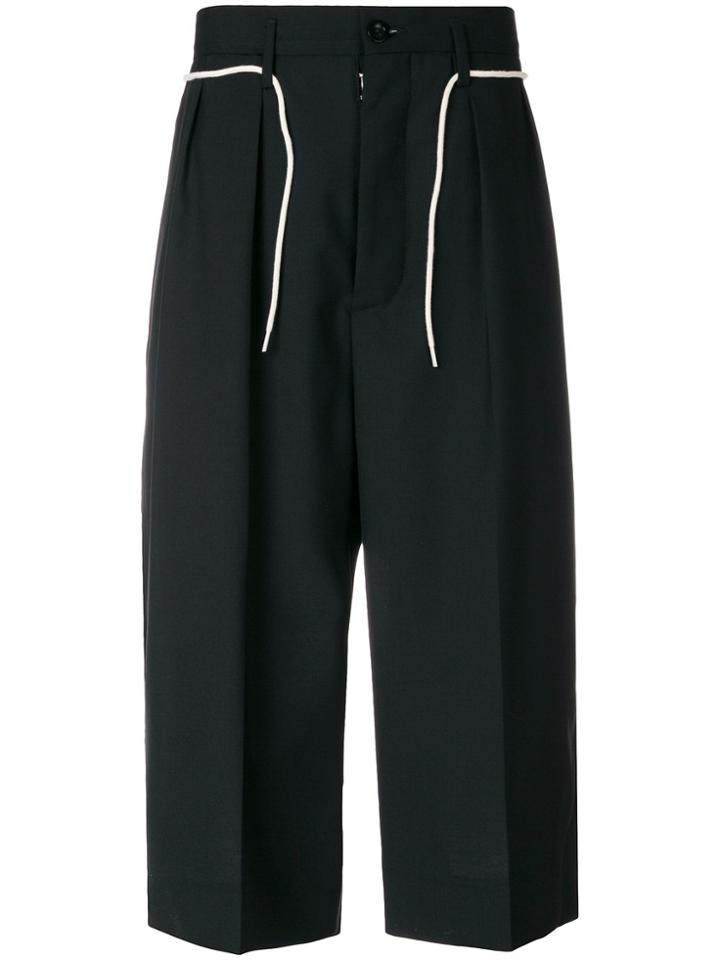 Maison Margiela Tailored Knee-length Shorts - Black