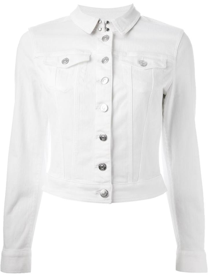 Burberry Brit Denim Cropped Jacket