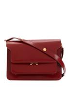 Marni Stud Detail Shoulder Bag - Red