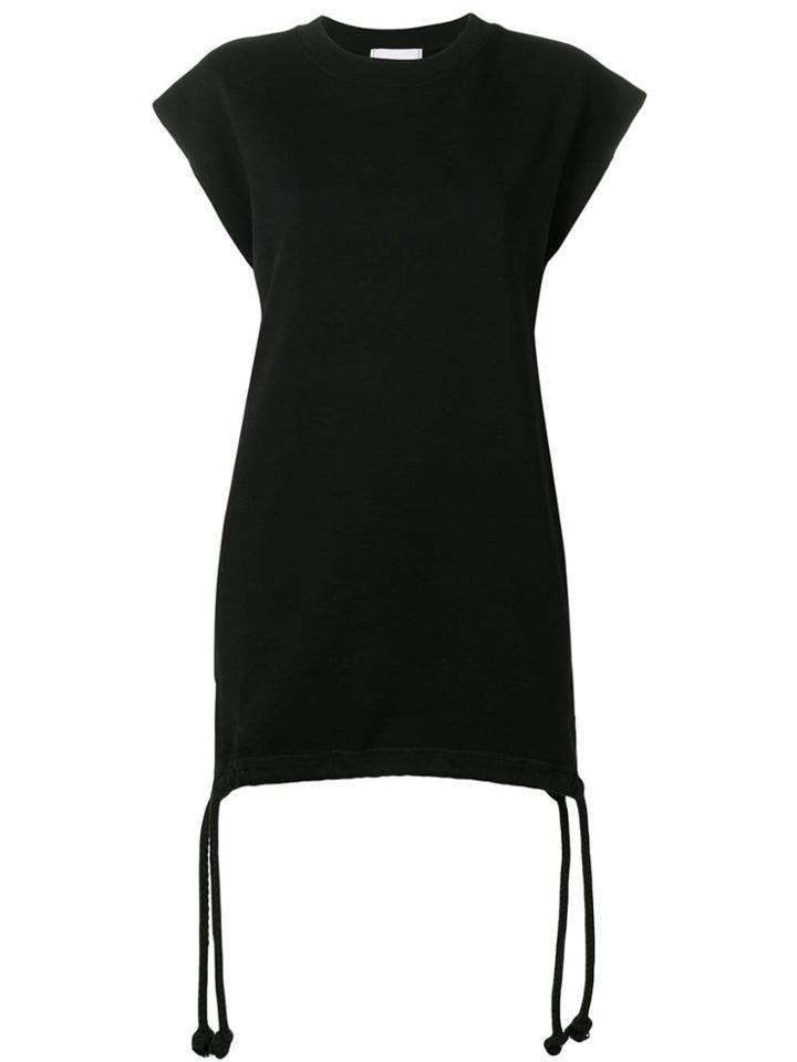 Philosophy Di Lorenzo Serafini Logo Drawstring Dress - Black