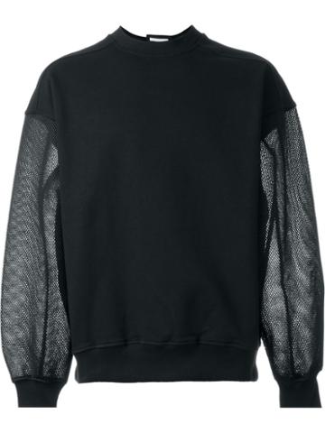 Christopher Shannon Mesh Sleeve Sweatshirt