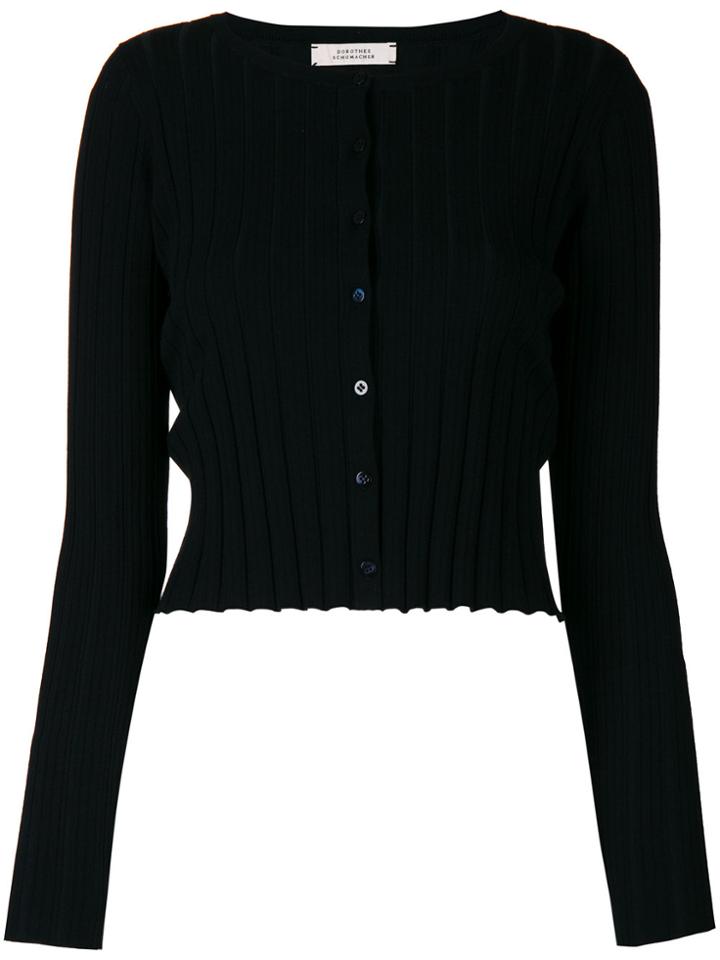 Dorothee Schumacher Round Neck Cardigan - Blue