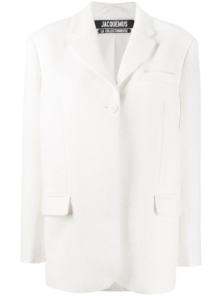 Jacquemus Straight-fit Blazer - White