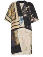 By Walid Silk Aikiko Kimono - Multicolour