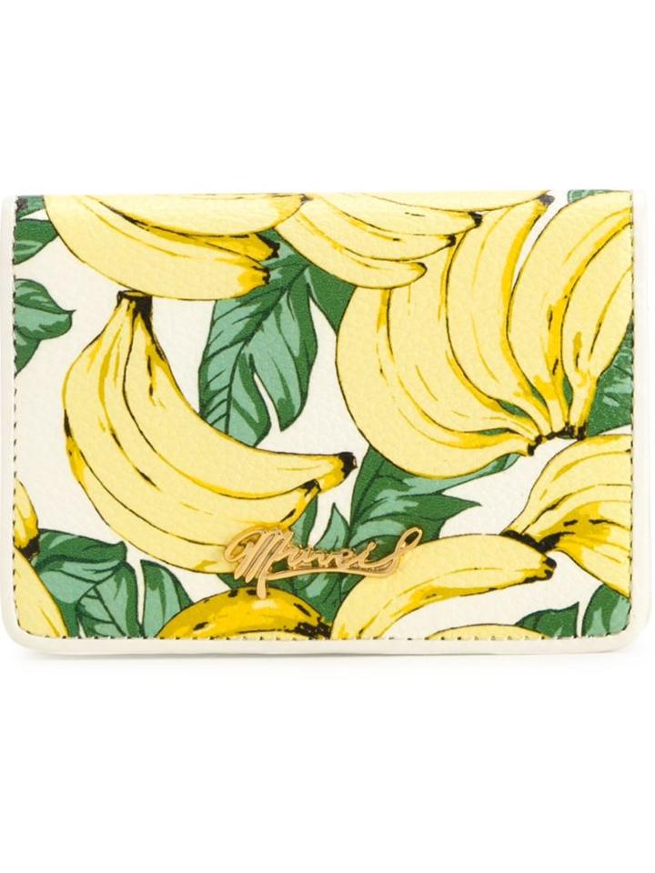 Muveil Banana Print Cardholder Wallet