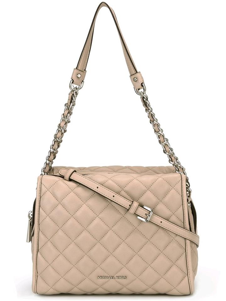 Michael Michael Kors Quilted Crossbody Bag, Women's, Nude/neutrals