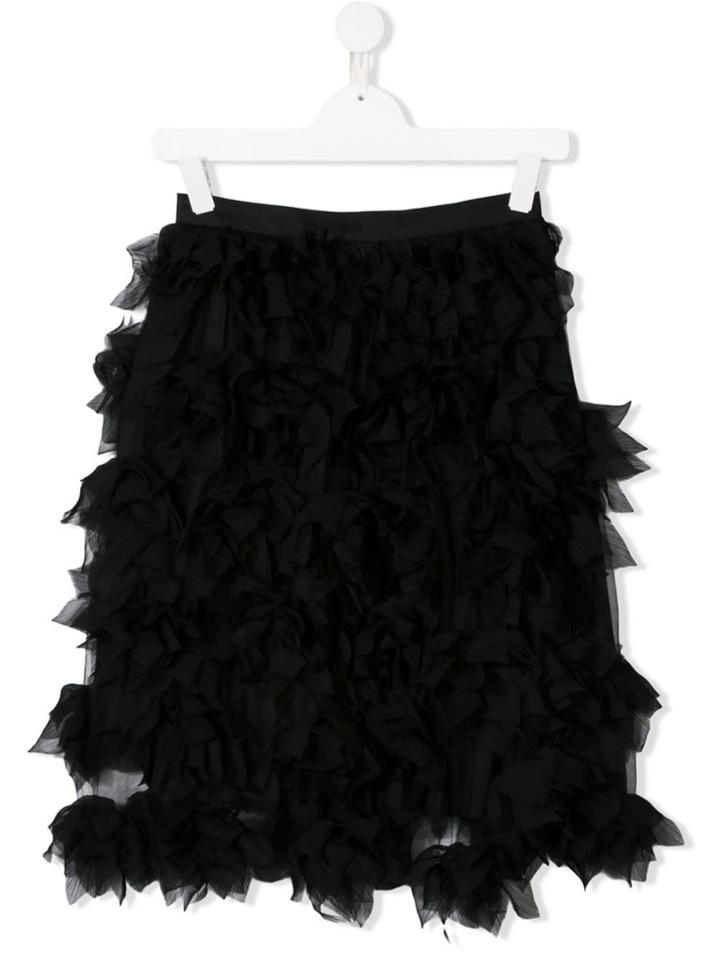 Señorita Lemoniez Teen Loto Tulle Skirt - Black