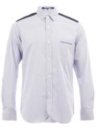 Junya Watanabe Comme Des Garçons Man Checked Panel Shirt