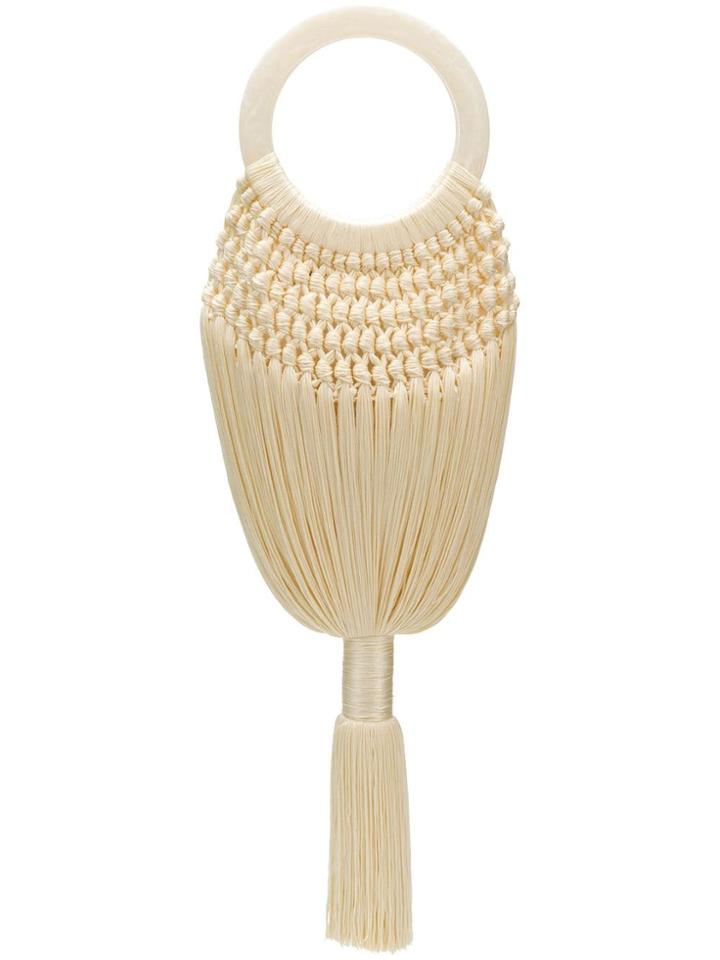Cult Gaia Angelou Clutch - Neutrals