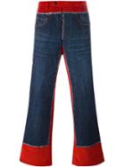 Jean Paul Gaultier Vintage Corduroy Denim Trousers, Men's, Size: 48, Blue
