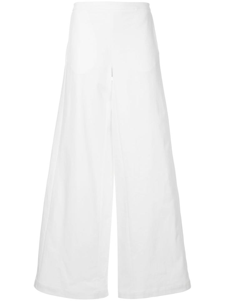 Oyuna Flared Trousers - White
