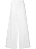 Oyuna Flared Trousers - White