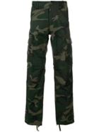 Carhartt Camouflage Print Trousers - Green