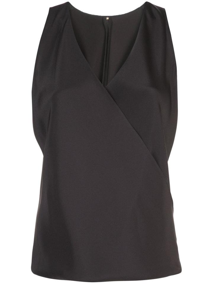 Peter Cohen V-neck Blouse - Black