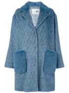 Manzoni 24 Mink Fur Coat - Blue