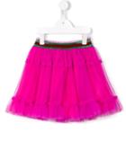 Gucci Kids Tulle Ruffled Skirt, Size: 8 Yrs, Pink/purple