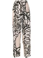 Valentino Tiger Re-edition Trousers - Nude & Neutrals