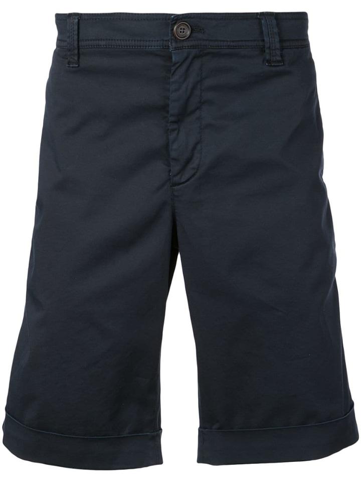 Brunello Cucinelli Classic Chino Shorts - Blue