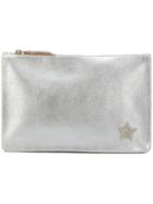 Lorena Antoniazzi Zip Top Clutch - Metallic
