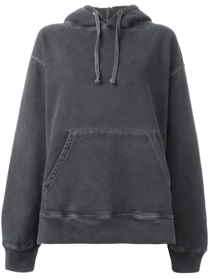 Yeezy Season 3 Relaxed Fit Hoodie, Women's, Size: Small, Grey, Cotton